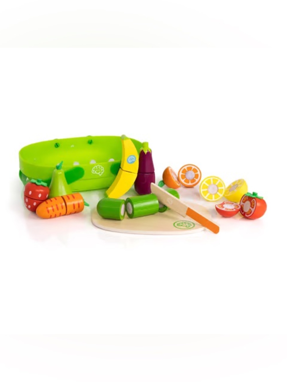 Fat Brain Toys Pretendables Fruit & Veggie Basket